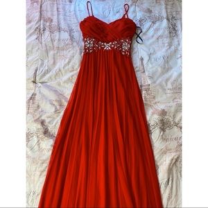 Macy’s red dress